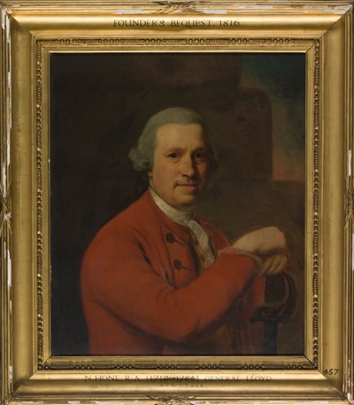 General Lloyd, 1773 by Nathaniel Hone