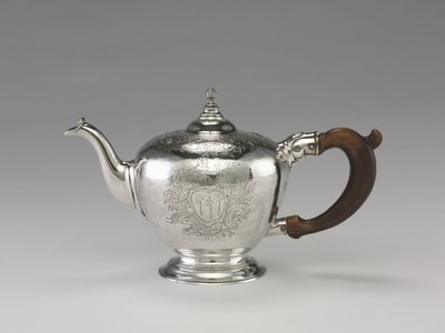 Çaydanlık, c.1755-1760 (gümüş) by Nathaniel Hurd