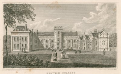 Dulwich Koleji, Londra by Nathaniel Whittock