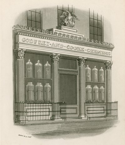 Godfrey ve Cooke, Kimyagerler, Conduit Street, Londra