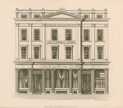 Shoolbred ve Cooke, Drapers, Tottenham Court Road, Londra
