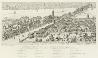 Southwark ve London Bridge, 1546