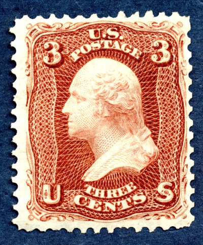 3c Washington, 1875 single