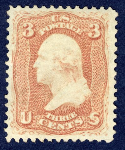 3c Washington single, 1861. by National Bank Note Company