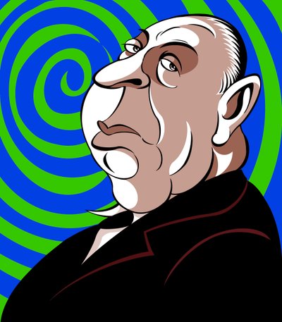 Alfred Hitchcock, 2018 by Neale Osborne