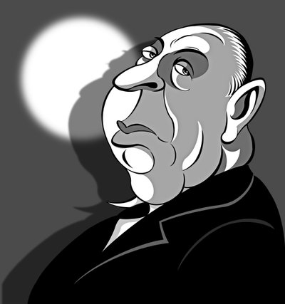Alfred Hitchcock, 2018 by Neale Osborne