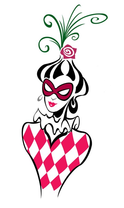 Harlequin, 2023 (dijital) by Neale Osborne