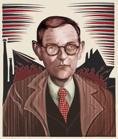 Dmitri Shostakovich, 2021 (dijital) by Neale Osborne