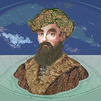 Ferdinand Magellan, 2021 (dijital) by Neale Osborne