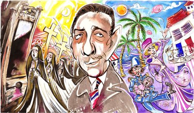 Francis Poulenc - Fransız besteci by Neale Osborne