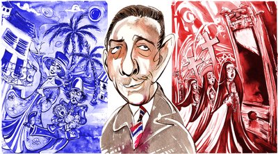 Francis Poulenc - Fransız besteci by Neale Osborne