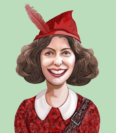 Geraldine McCaughrean, 2021 (dijital) by Neale Osborne