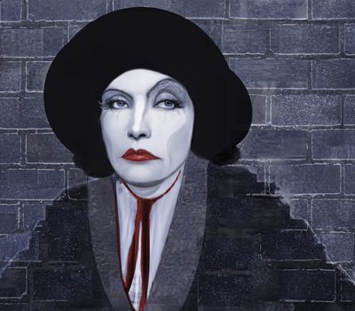 Greta Garbo, 2021 (dijital) by Neale Osborne