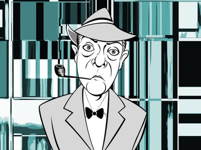 Jacques Tati (dijital) by Neale Osborne