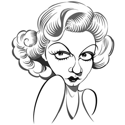 Jean Harlow, 2018 (dijital) by Neale Osborne