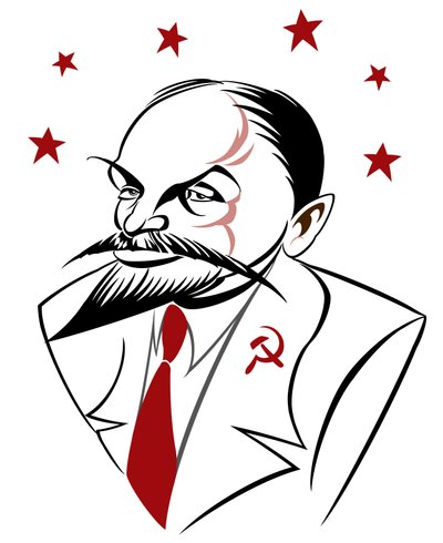 Lenin, 2019 (dijital) by Neale Osborne
