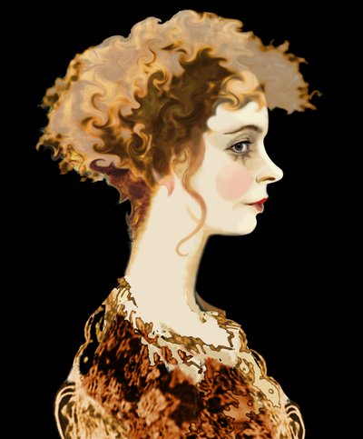 Lillian Gish, 2022 (dijital) by Neale Osborne