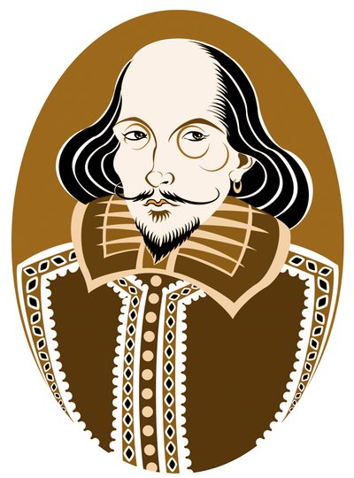 William Shakespeare, İngiliz şair ve oyun yazarı 26 Nisan 1564 - 23 Nisan 1616