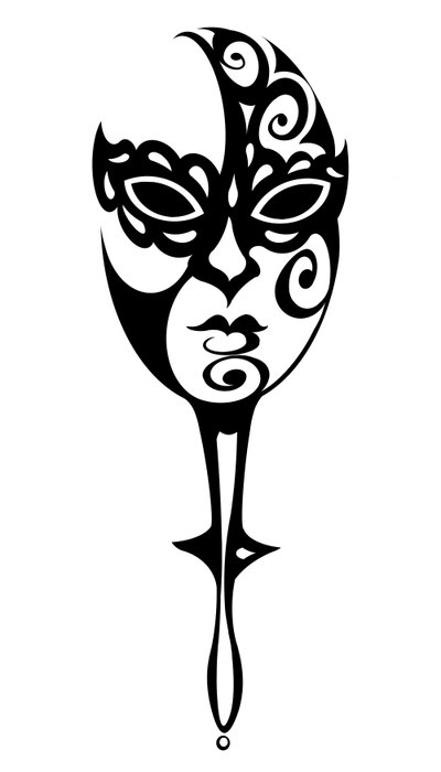 karnaval maskesi, 2023 (dijital) by Neale Osborne
