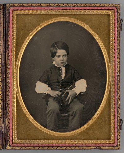 Oturan Bir Çocuğun İsimsiz Portresi, 1853. by Nelson