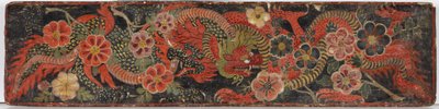 Budist el yazması kapağı, 1659 (ahşap üzerine opak klozet) by Nepalese School