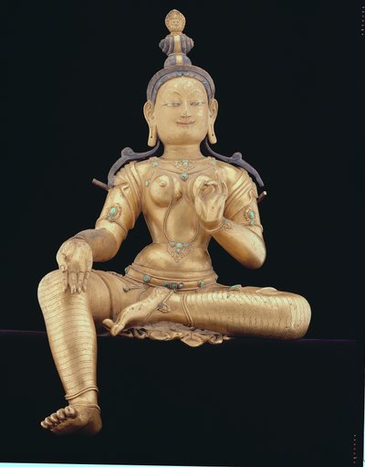 Tara (geçerli bronz) by Nepalese School