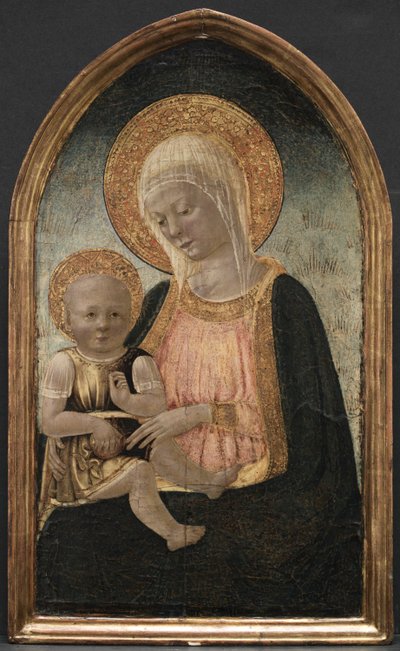 Bakire ve Çocuk, c. 1460. by Neri de Bicci