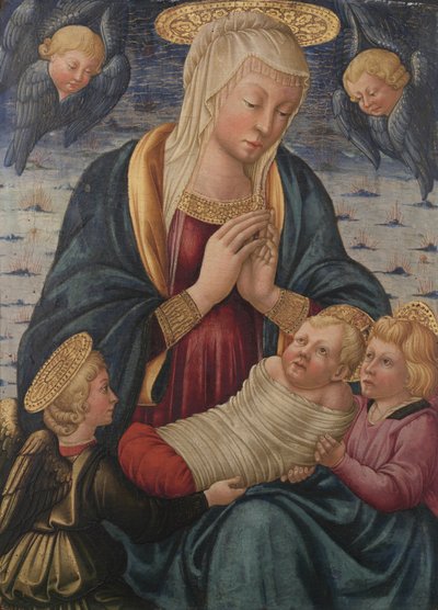 Meleklerle Bakire ve Çocuk, 1460