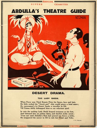 Abdullah Sigaralar, 1928 by Nerman