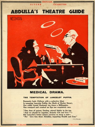 Abdullah Sigaralar, 1928 by Nerman