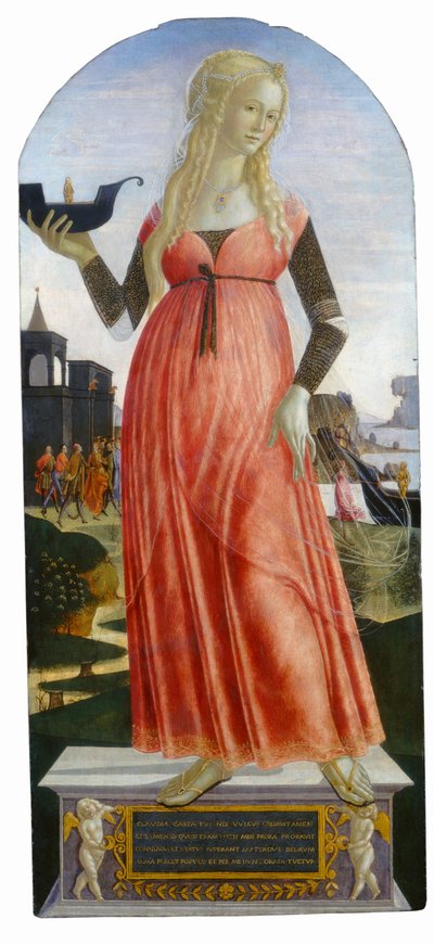 Claudia Beşinci, c. 14901495. by Neroccio de Landi