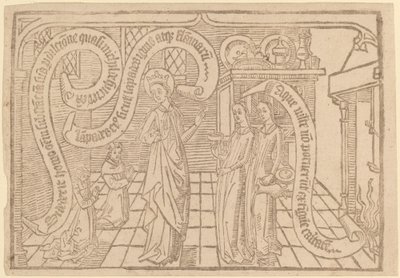"Şarkıların Canticle" sayfasından: 2. Baskı by Netherlandish 15th Century