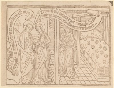 "Şarkıların Canticle" sayfasından: 2. Baskı by Netherlandish 15th Century