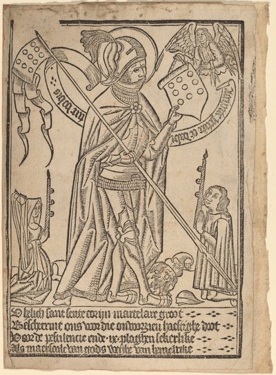 Aziz George (?) by Netherlandish 15th Century