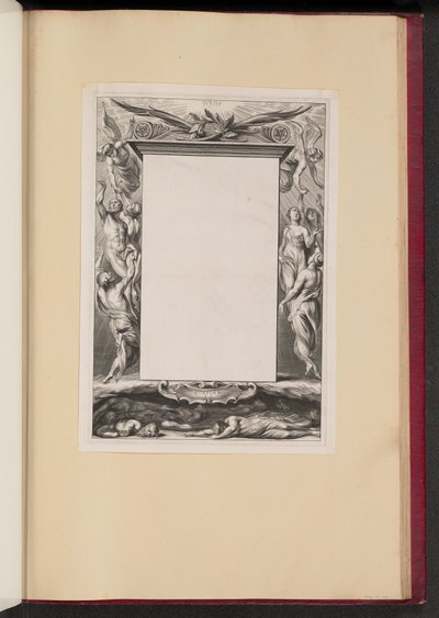Cennet ve Cehennem ile Sınır İllüstrasyon "Corpora S.S." by Netherlandish 17th Century