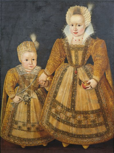 Erkek ve kız by Netherlandish School