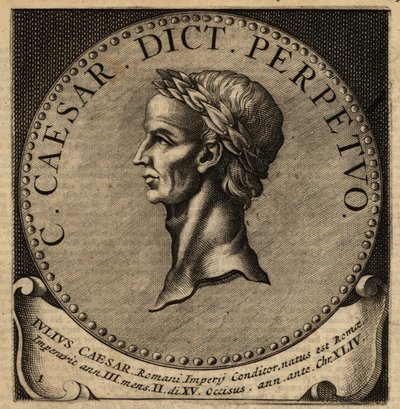 Julius Caesar, Caius Julius Caesar, Roma Diktatörü. by Netherlandish School