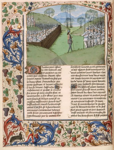 MS Royal 15 E.IV fol.231v Jean de Warvin, c.1470-80 (parşömen) tarafından 
