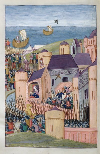 Ms 324 f.324 v. Minos, Megara