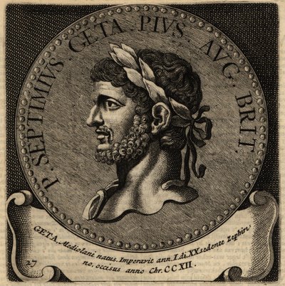 Roma İmparatoru Geta'nın portresi. by Netherlandish School