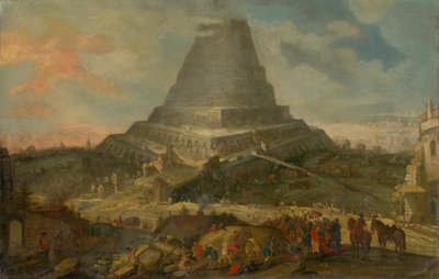 Babil Kulesi, 1610-25 by Netherlandish School