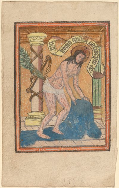 Acıların Adamı by Netherlandish or French 15th Century