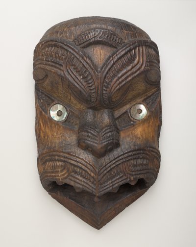 Gable Mask (Koruru), Gisborne, Kuzey Adası