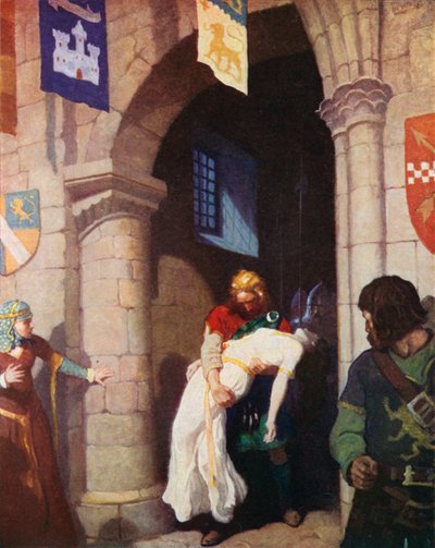 Yaralı Helen by Newell Convers (after) Wyeth