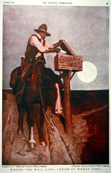Buğday Kreması Şirketi İlanı by Newell Convers Wyeth