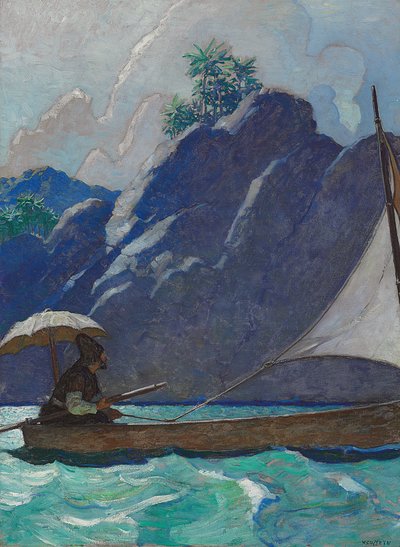 Ve Böylece Arada Bir Denizde Küçük Bir Yolculuk Yaptım by Newell Convers Wyeth