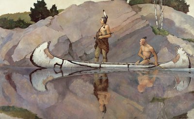 Kanodaki Kızılderililer by Newell Convers Wyeth