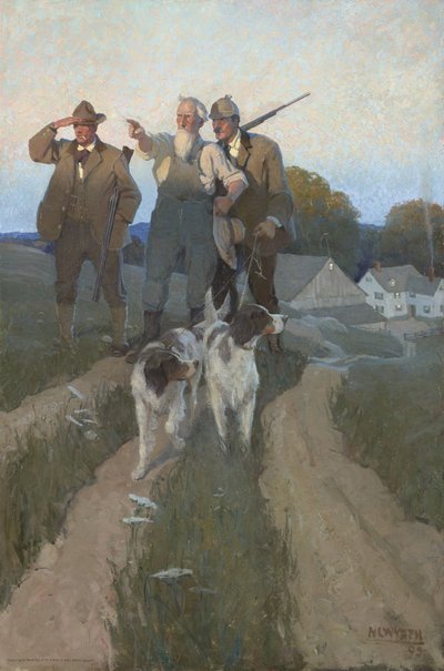 Yonder üzerinde, 1909 by Newell Convers Wyeth