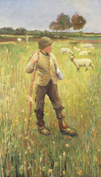 Genç Bir Çoban by Newlyn School
