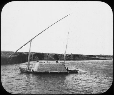 Bir yüklü dahabiyeh, Mısır, c1890 by Newton and Co